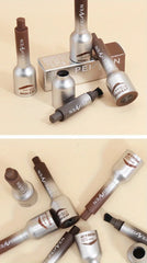 1 PC 3D Eyebrow Gel Dyeing Cream with Brush Long-lasting Air-cushion Dye Brows Tint Long-lasting Natural Makeup Eyebrow Enhancer