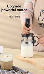 UPGRADED Electric Coffee Frother/MILK Whisk+Egg Beater MINI Food Blender USB Rechargeable Handheld Three Speeds Espresso Tools