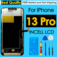 شاشة LCD بديلة عالية الجودة لهاتف iPhone 13 pro مع محول رقمي لشاشة اللمس، جزء إصلاح للجهاز