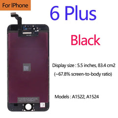 AAA+++ Quality For iPhone 5 5s 5c 6 7 LCD Display Touch Screen For 6s 7 8 Plus SE 100% Brand New LCD Digitizer tempered+Gifts