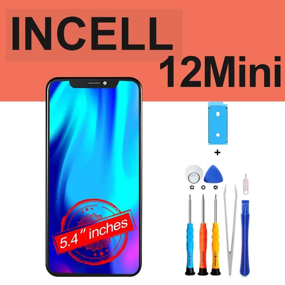 PINZHENG High Quality Display INCELL OLED OEM AMOLED For iPhone XS MAX X XR 11 12 13 MINI PRO PROMAX Screen Replacement LCD