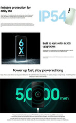 Global Version Samsung Galaxy A16 4G Smartphone Mediatek Helio G99 6.7" Super AMOLED Display 50MP Triple Camera 5000mAh Battery