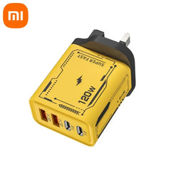 Xiaomi Original 120W Charger Ultra Fast Charging Type-C GaN Phone Charger USB-C QC 3.0 Phone Charger Adapter For iPhone Samsung