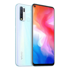 هاتف VIVO Y50 Global firmware الذكي Snapdragon 665 ثماني النواة 6.53 بوصة 5000 مللي أمبير 8 جيجابايت 128 جيجابايت كاميرات 16.0 ميجابكسل هاتف مستعمل