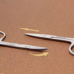 Eyebrow Scissor Eyelash Trimmer Nails Eyebrow Nose Hair Eyelash Cuticle Trimmer Manicure Scissor Stainless Makeup Beauty Scissor