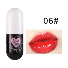 Dragonranee Lip Dye Liquid Lip Glaze Cute Waterproof Non-Stick Liquid Lipstick 6 Colors Available