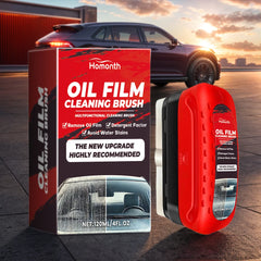 Glass Cleaning Board Universal Glass Cleaning Wipe Board Cleaning Glass Brush for Car Windshield Oil Film Cleaner Glass Coating