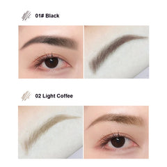 Double Head Eyebrow Pencil 5 Colors Brown Long Lasting Waterproof Ultra Fine Eye Brow Pen Luxury Gold Cosmetic