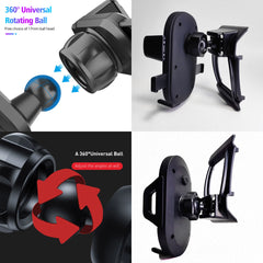 Car Phone Holder For Nissan Qashqai j10 2013 2012 2011 2010 2009 2008 Fixed Bracket Base Special Wireless Charging Phone Mounts