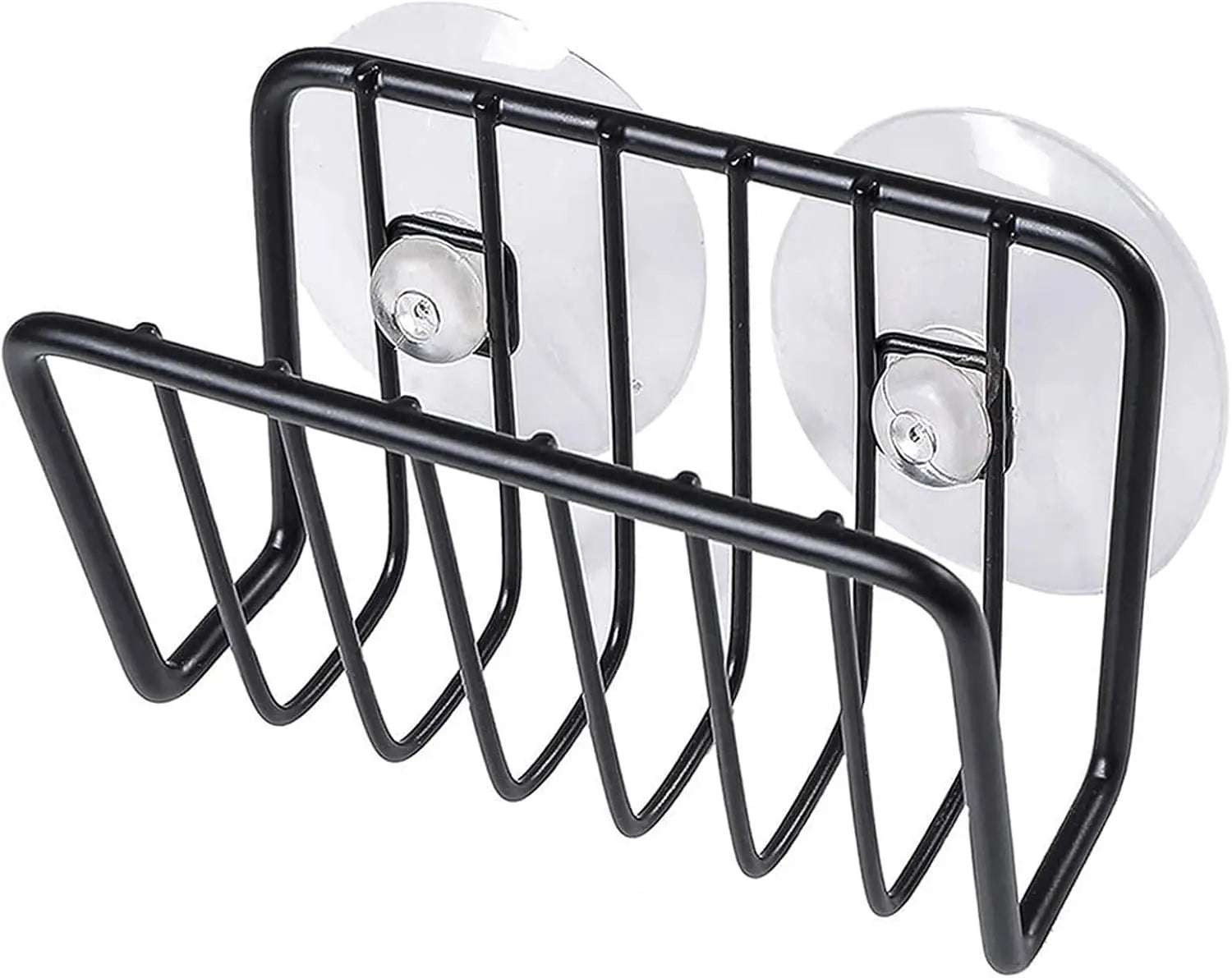 Sponge Holder For Kitchen Sink, Stainless Steel Suction Cup Sponge Caddy Kitchen Supplies Wall Mounted Sink Kitchen Organizer