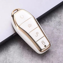 4 Buttons TPU Car Key Case for BYD Atto 3 Han EV Dolphin Remote Control Protect Cover Auto Accessories
