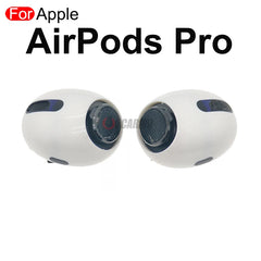 Aocarmo For AirPods Pro A2190 A2084 A2083 Top Housing Case With Noise Reduction Microphone Mic Light Sensor Flex Cable With Mesh