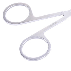 1 Pcs Professional Stainles Nails Eyebrow Nose Eyelash Cuticle Trimmer Epilator Scissor Manicure Tool Curved Pedicure Scissors