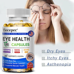 Lutein +Proanthocyanidin - Super Vision Support Supplement, Supports Eye Health, 120 Softgels