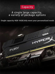 HyperX DDR4 Ram 8GB 16GB 32GB 3600MHz 3200MHz 2666MHz 2400MHz 2133MHz DRAM DIMM Memory 288pin White Ram 8GB 16GB 32GB 3600MHz