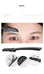 2-17 PCS Eyebrow Trimmer Set Eyebrow Razor Scraping Eyebrow Comb Razor Eyebrow Clip Scissors Tweezers Makeup Tools Sets