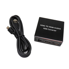 HDMI-Compatible Audio Extractor Stereo Audio Converter 3.5mm 4k X 2k Audio Splitter Adapter For PS4 TV DVD Home Theater