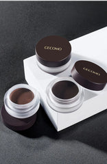 GECOMO Long Wear Matte Eyeliner Gel Cream, Quick Drying Waterproof Eyeliner Gel
