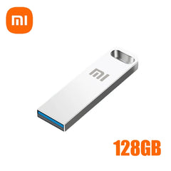 محرك أقراص فلاش معدني XIAOMI بسعة 2 تيرابايت USB 3.2 فائق السرعة لنقل البيانات، محرك أقراص USB صغير من النوع C، محرك أقراص USB مقاوم للماء