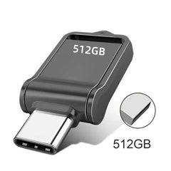 2TB Metal Flash Drive Usb 3.2 Super High Speed Transfer U Disk Pen Drive 1TB Waterproof Type C Disk For Cellphone PC 2025