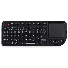 Mini Wireless Keyboard A8 Remote Control 2.4G 7 Color Backlit Portuguese Arabic Russian Touchpad Air Mouse for Android TV Box