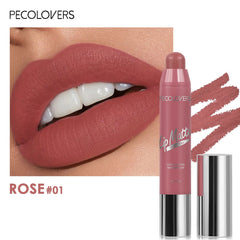 Color Velvet Matte Lipstick Pen Red Lip Liner Waterproof Long-lasting Non-stick Cup Color Lipstick