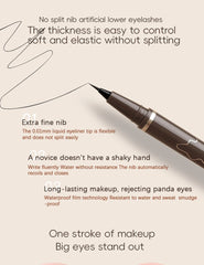 Smooth Very Fine Eyeliner Pen Longacting Quickdrying Waterproof Eyeliner Pen Suitable For Beginners Girls Holiday Gifts