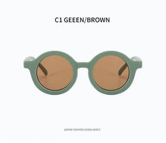 2024 new children's sunglasses yuanchaotong UV400 plastic  glasses  sunglasses
