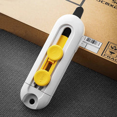 Box Cutter Mini Magnetic Box Cutter Box Cutter Safety Lock For Opening Packages Cartons Box Opener Razor Perfect For Home Use