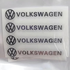 3D Metal Emblem Sticker Car Interior Decoration Decals Accessories For Volkswagen VW GTI Rline R Golf Polo Passat Magotan Tiguan