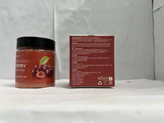 Cherry Sugar Body Scrub Gently Exfoliates, Cleanses, Moisturizes, Moisturizes, and Nourishes Body Care