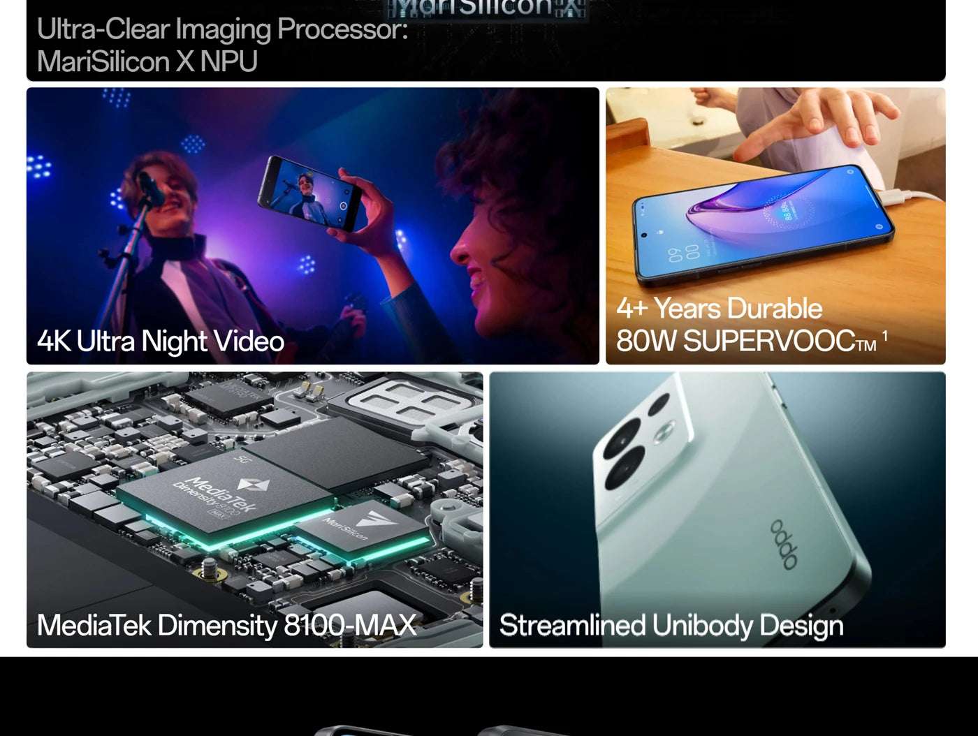oppo Reno8 pro 5G Android Unlocked 6.62 inch 12GB RAM 256GB ROM All Colours in Good Condition Original used phone