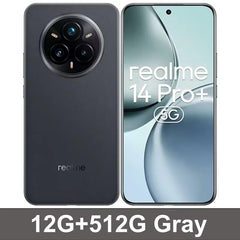 هاتف realme 14 Pro Plus 5G NFC Snapdragon 7s Gen 3، كاميرا Periscope OIS بدقة 50 ميجابكسل 3X، شاشة منحنية 6.83 بوصة، بطارية 6000 مللي أمبير في الساعة، IP69