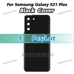 غطاء خلفي للبطارية جديد بجودة AAA لهاتف Samsung Galaxy S21 Plus، غطاء خلفي بلاستيكي، لوحة بديلة