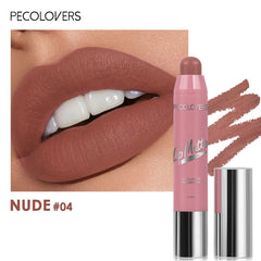 Color Velvet Matte Lipstick Pen Red Lip Liner Waterproof Long-lasting Non-stick Cup Color Lipstick