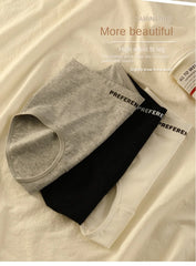 3PCS/set Color Panties Cotton Women Comfortable High-waist Underwear Soft Lingerie Breathable Female Panty Fitness Sports Briefs