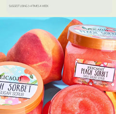 Hot Selling Tree Hot Blue Lagoon Shea Sugar Body Scrub Moisturizing Brightening Exfoliating HydratingMud For Face Body Use