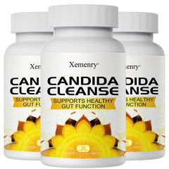 Candida Cleanse - Support Intestinal Detox & Cleansing, Balances Intestinal Flora, Metabolism, Supports Gut, Digestive Health