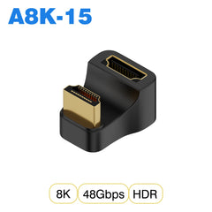 محول كابل HDMI 2.1 من UGOURD، محول من mini micro hdmi إلى HDMI 2.1 بسرعة 48 جيجابت في الثانية، 8K60HZ، 4K120HZ، لأجهزة العرض عالية الدقة، PS4، PS5، الكمبيوتر المحمول، الكمبيوتر الشخصي