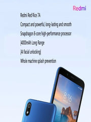 Smartphone Xiaomi Redmi 7A 4G 5.45 Inche 1440×720 Global Firmware 13MP Qualcomm Snapdragon 439 Facial Recognition Used Phone