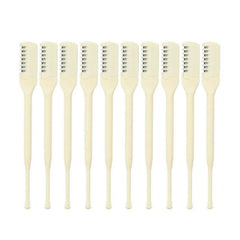 10PCS Ultra-Thin Nose Hair Scissors - Precision Trimmer, Ergonomic Design for Safe & Easy Grooming, Compact & Travel-Friendly