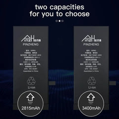 PINZHENG Real High Capacity Battery For iPhone X XR XS Max 12 13 Mini Pro Max 11 Pro Max Replacement Bateria Warranty One Year