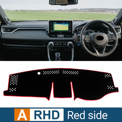 For Toyota RAV4 XA50 2019 2020 2021 2022 2023 2024 RAV 4 Hybrid Car Dashboard Cover Avoid Light Pad Anti-UV Carpets Non-Slip Mat