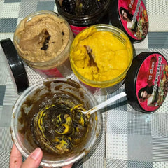 Cambodia Yi Chen Brightening Tri-Pack | Coffee+Bean+Khmer Herbal Scrub & Body Lotion