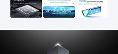 【الإصدار الأول】 هاتف realme Note 60 الذكي، كاميرا 32 ميجابكسل، شاشة 6.74 بوصة، معدل تحديث 90 هرتز، بطارية 5000 مللي أمبير، IP64، شريحة قوية ثماني النواة