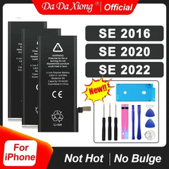 2025 Zero-cycle High-quality Battery For IPhone SE 2016 SE 2020 SE 2022 Mobile Phone With Free Tools Sticker