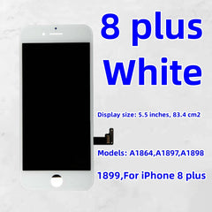 شاشة LCD من الدرجة AAA +++ لهاتف iPhone 6 6S 7 8 Plus مع مجموعة محول رقمي لشاشة اللمس ثلاثية الأبعاد المثالية لهاتف iPhone 5 5S + أدوات