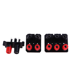 1Pc 2 4 6 Positions Bend Pin External Audio Jack Speaker Amplifier Banana Plug 4mm Socket Connector Screw Post Terminal Block