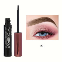 1PC Semi-Permanent Tattoo Peel off Eyebrow Gel Tint Waterproof Transfer-Proof for Fuller Defined Brows Makeup