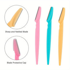 3/5Pcs Eyebrow Razors, Multipurpose Reusable Hair Trimmer, Portable  Shaping Tool For Facial Hair Removal, Eyebrow Shaver